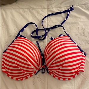 Victoria’s Secret Swim push-up bikini top (36DD)